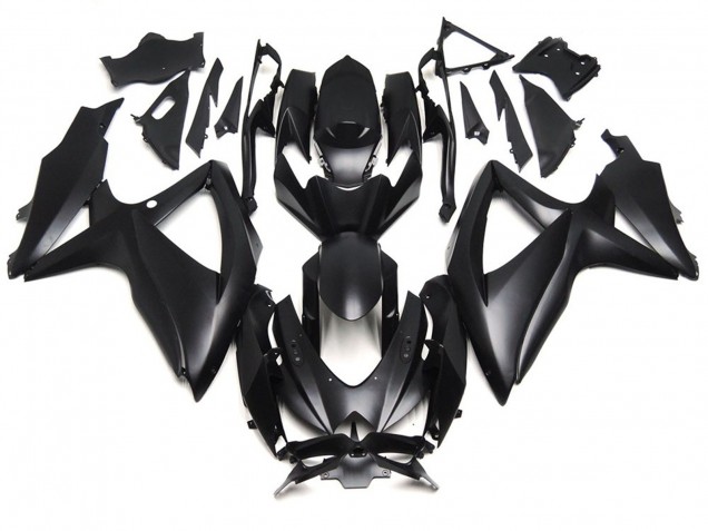 2008-2010 Deep Matte Black Suzuki GSXR 600-750 Fairings for Sale 2008-2010 Deep Matte Black Suzuki GSXR 600-750 Fairings for Sale