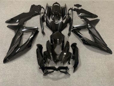 2008-2010 Gloss Black Suzuki GSXR 600-750 Fairings for Sale