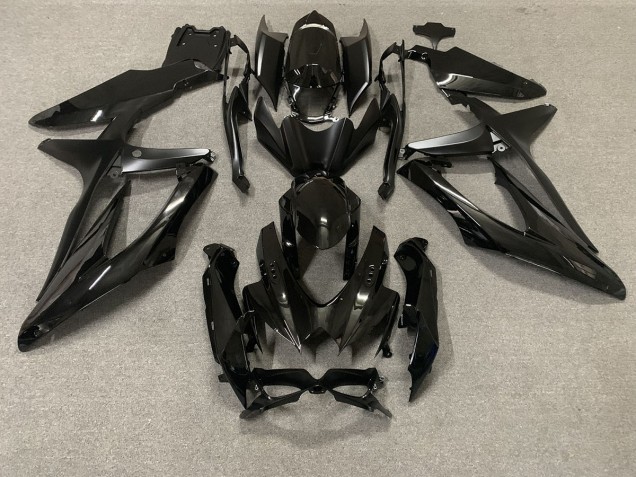 2008-2010 Gloss Black Suzuki GSXR 600-750 Fairings for Sale 2008-2010 Gloss Black Suzuki GSXR 600-750 Fairings for Sale