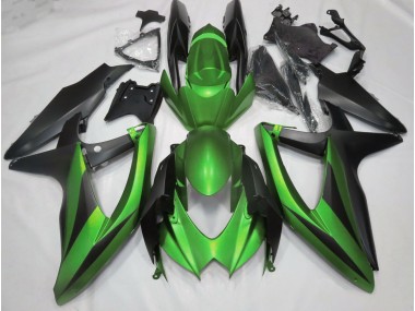 2008-2010 Matte Green No R Suzuki GSXR 600-750 Fairings for Sale