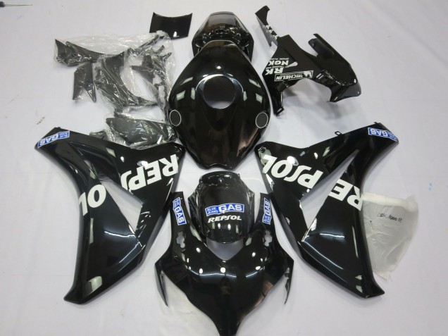 2008-2011 Black Repsol Honda CBR1000RR Fairings for Sale 2008-2011 Black Repsol Honda CBR1000RR Fairings for Sale