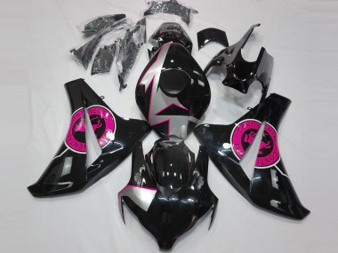 2008-2011 Gloss Black & Pink Honda CBR1000RR Fairings for Sale
