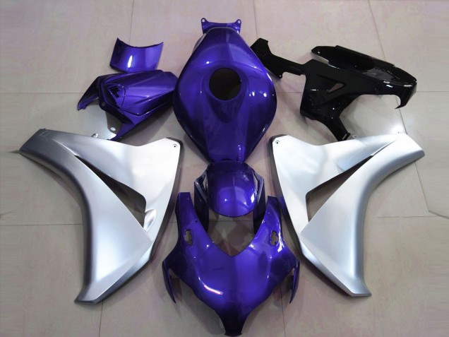 2008-2011 Gloss Blue and Silver Honda CBR1000RR Fairings for Sale 2008-2011 Gloss Blue and Silver Honda CBR1000RR Fairings for Sale