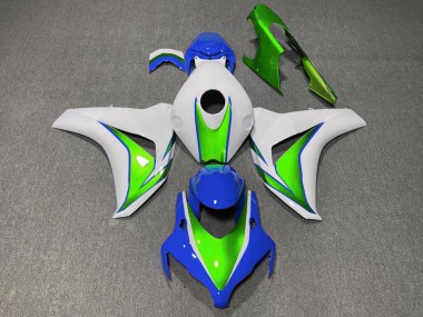 2008-2011 Gloss Green and Blue Honda CBR1000RR Fairings for Sale