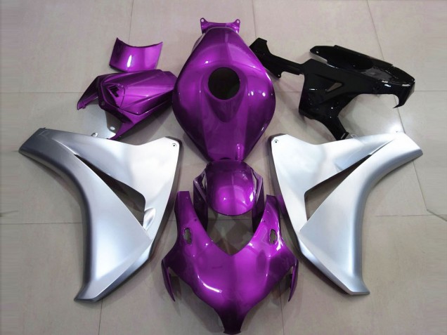 2008-2011 Gloss Pink and Silver Honda CBR1000RR Fairings for Sale 2008-2011 Gloss Pink and Silver Honda CBR1000RR Fairings for Sale