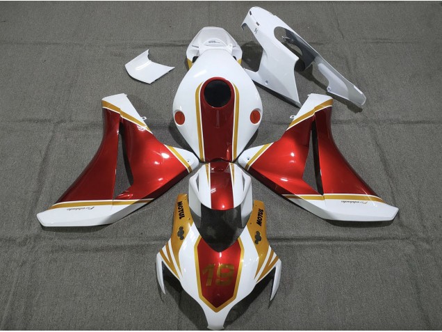 2008-2011 Gold and Red 19 Honda CBR1000RR Fairings for Sale 2008-2011 Gold and Red 19 Honda CBR1000RR Fairings for Sale