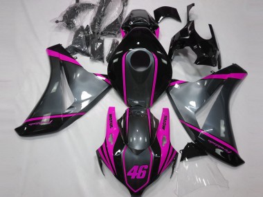 2008-2011 Gray Motul & Pink Honda CBR1000RR Fairings for Sale