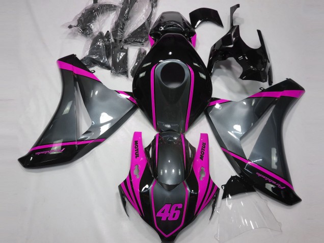 2008-2011 Gray Motul & Pink Honda CBR1000RR Fairings for Sale 2008-2011 Gray Motul & Pink Honda CBR1000RR Fairings for Sale