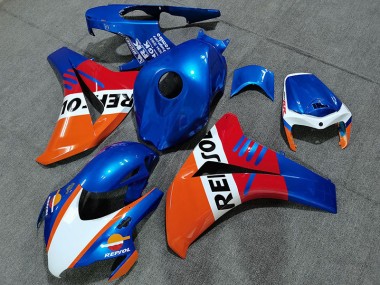 2008-2011 Pearl Blue Repsol Style Honda CBR1000RR Fairings for Sale