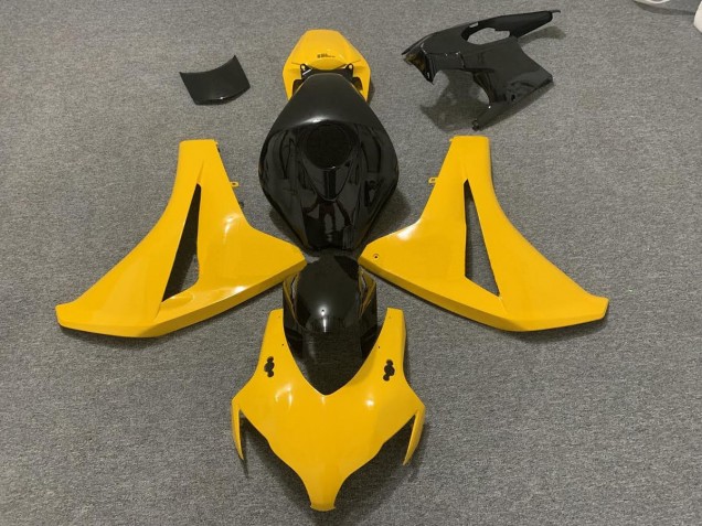 2008-2011 Pearl Yellow and Black Honda CBR1000RR Fairings for Sale 2008-2011 Pearl Yellow and Black Honda CBR1000RR Fairings for Sale
