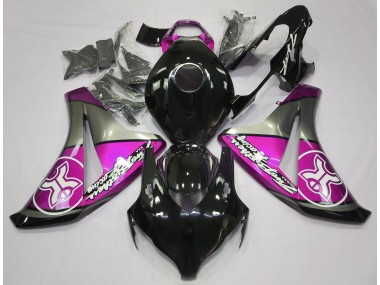 2008-2011 Pink on Black Custom Honda CBR1000RR Fairings for Sale