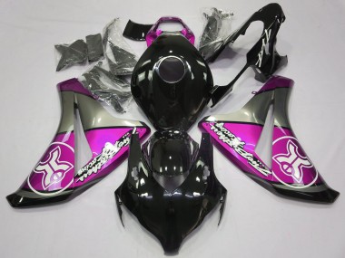 2008-2011 Pink on Black Custom Honda CBR1000RR Fairings for Sale