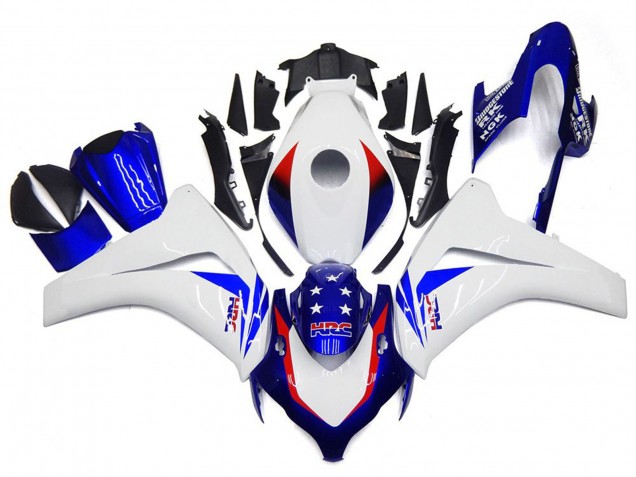 2008-2011 Vibrant Blue Star Honda CBR1000RR Fairings for Sale 2008-2011 Vibrant Blue Star Honda CBR1000RR Fairings for Sale