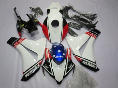 2008-2011 White Carrera Honda CBR1000RR Fairings for Sale