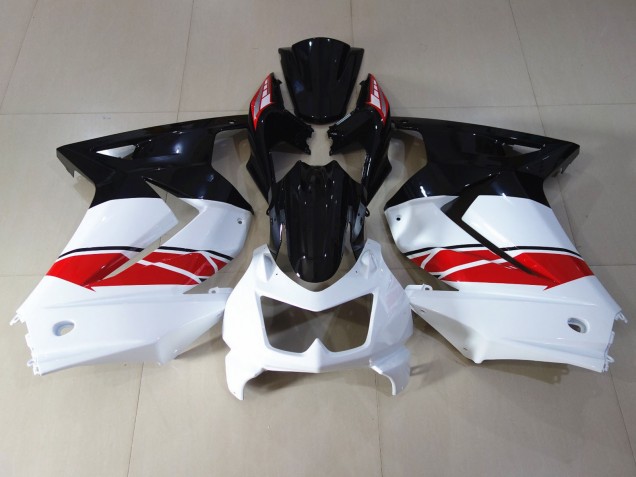 2008-2013 Red black and White Kawasaki Ninja 250 Fairings for Sale 2008-2013 Red black and White Kawasaki Ninja 250 Fairings for Sale