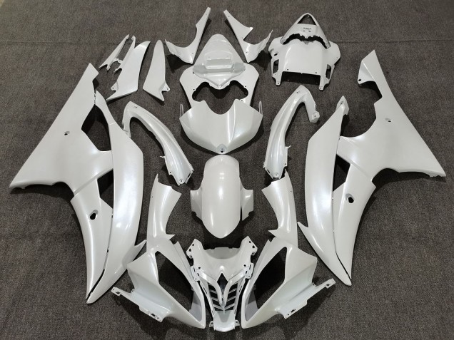 2008-2016 Gloss White Yamaha R6 Fairings for Sale 2008-2016 Gloss White Yamaha R6 Fairings for Sale