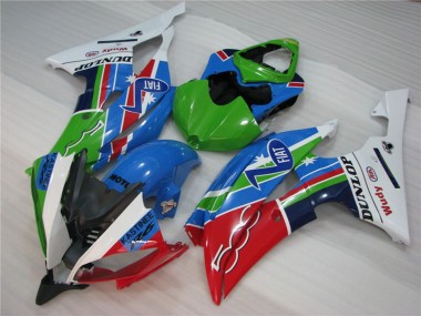 2008-2016 Green Fiat Yamaha R6 Fairings for Sale
