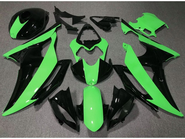2008-2016 High Viz Green Yamaha R6 Fairings for Sale 2008-2016 High Viz Green Yamaha R6 Fairings for Sale