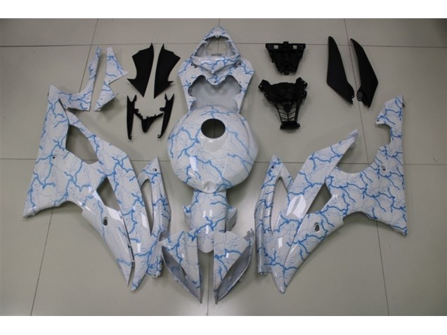 2008-2016 Light Blue Lighting Yamaha R6 Fairings for Sale 2008-2016 Light Blue Lighting Yamaha R6 Fairings for Sale