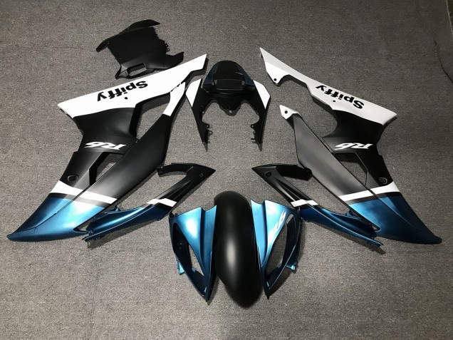 2008-2016 Matte Black and Special Blue Yamaha R6 Fairings for Sale 2008-2016 Matte Black and Special Blue Yamaha R6 Fairings for Sale