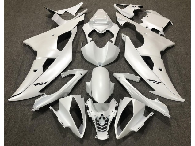 2008-2016 Matte White Yamaha R6 Fairings for Sale