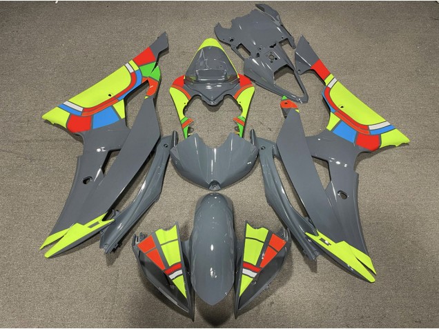 2008-2016 Nardo and High Viz Yellow Design Yamaha R6 Fairings for Sale 2008-2016 Nardo and High Viz Yellow Design Yamaha R6 Fairings for Sale