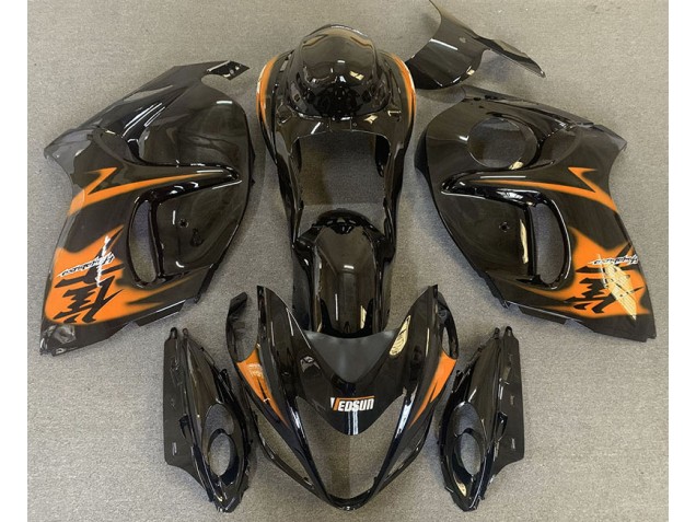 2008-2019 Gloss Black & Orange Suzuki GSXR 1300 Fairings for Sale 2008-2019 Gloss Black & Orange Suzuki GSXR 1300 Fairings for Sale
