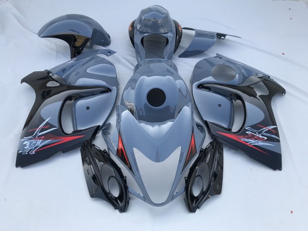 2008-2019 Nardo Grey and Black Limited Suzuki GSXR 1300 Fairings for Sale