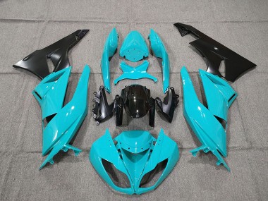 2009-2012 Blue Kawasaki ZX6R Fairings for Sale