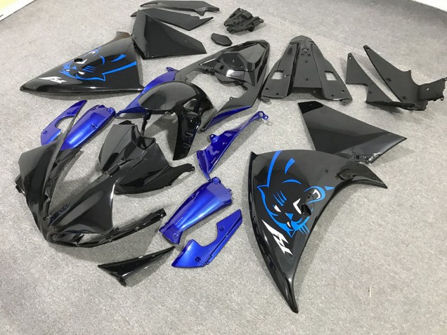 2009-2012 Blue Panther Yamaha R1 Fairings for Sale 2009-2012 Blue Panther Yamaha R1 Fairings for Sale
