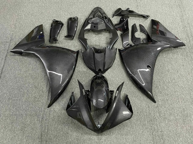 2009-2012 Carbon Fiber Style Yamaha R1 Fairings for Sale 2009-2012 Carbon Fiber Style Yamaha R1 Fairings for Sale