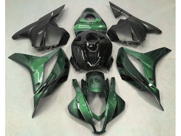 2009-2012 Deep Green with Black Honda CBR600RR Fairings for Sale 2009-2012 Deep Green with Black Honda CBR600RR Fairings for Sale