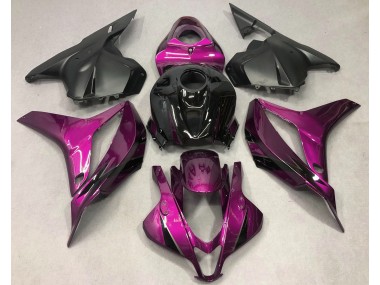 2009-2012 Deep Pink with Black Honda CBR600RR Fairings for Sale