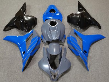 2009-2012 Double Blue on Gray Honda CBR600RR Fairings for Sale