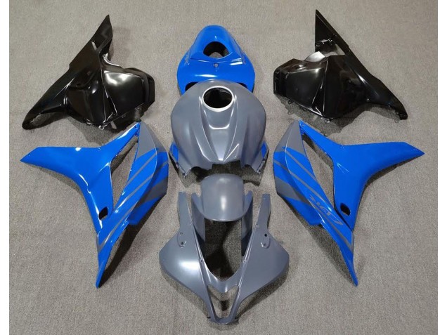 2009-2012 Double Blue on Gray Honda CBR600RR Fairings for Sale 2009-2012 Double Blue on Gray Honda CBR600RR Fairings for Sale