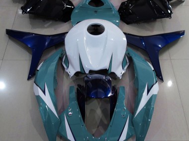 2009-2012 Gloss Light Blue and Blue Honda CBR600RR Fairings for Sale