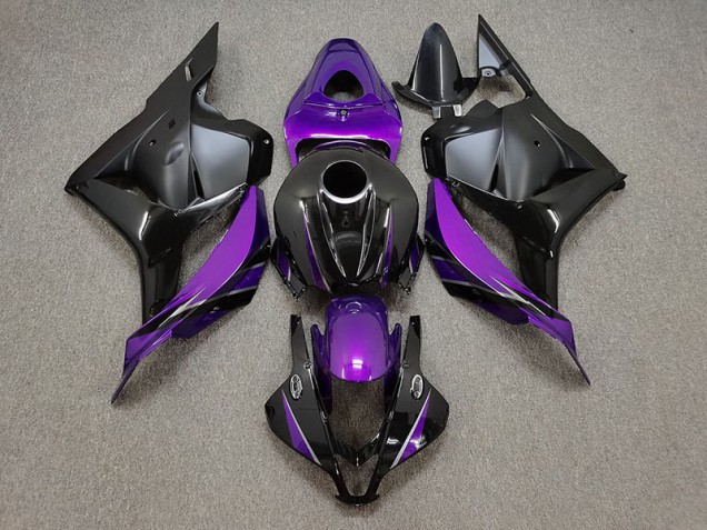 2009-2012 Gloss Purple and Black Honda CBR600RR Fairings for Sale 2009-2012 Gloss Purple and Black Honda CBR600RR Fairings for Sale