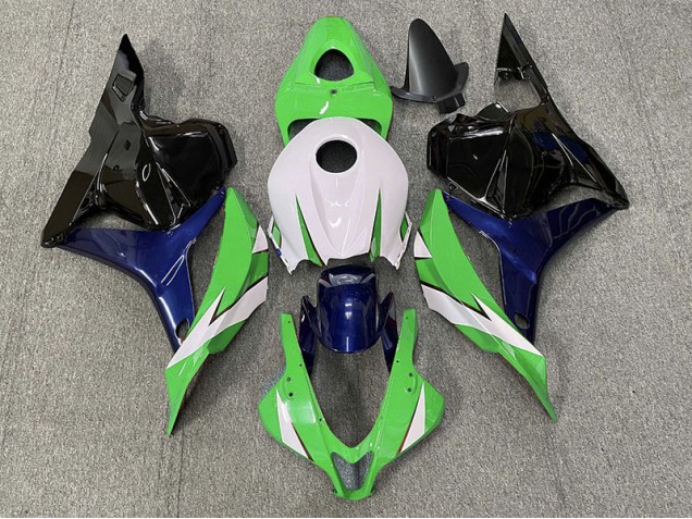 2009-2012 Green and White Honda CBR600RR Fairings for Sale 2009-2012 Green and White Honda CBR600RR Fairings for Sale