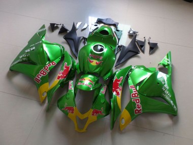 2009-2012 Green Red Bull Honda CBR600RR Fairings for Sale