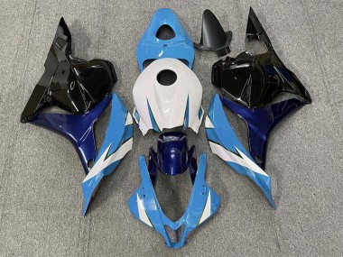 2009-2012 Light Blue and White Honda CBR600RR Fairings for Sale