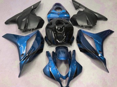 2009-2012 Light Blue with Black Honda CBR600RR Fairings for Sale