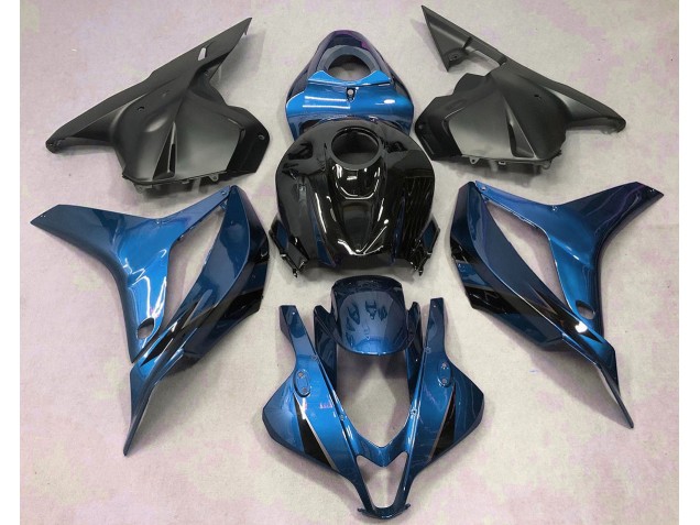 2009-2012 Light Blue with Black Honda CBR600RR Fairings for Sale 2009-2012 Light Blue with Black Honda CBR600RR Fairings for Sale