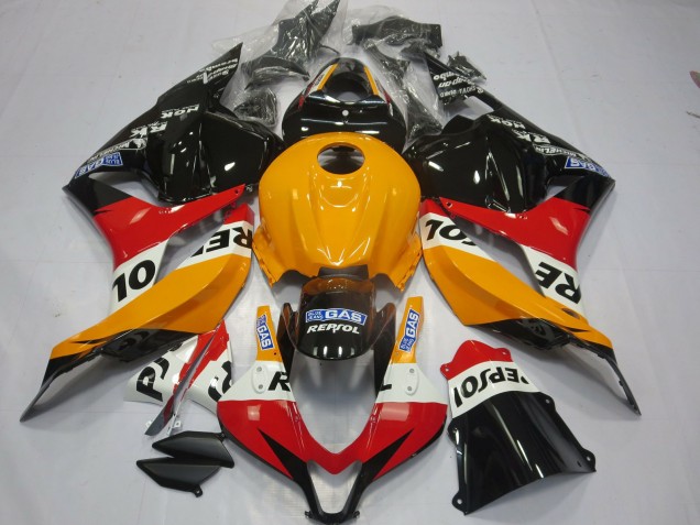 2009-2012 Light Orange Repsol Honda CBR600RR Fairings for Sale 2009-2012 Light Orange Repsol Honda CBR600RR Fairings for Sale