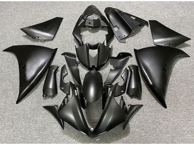 2009-2012 Matte Black & Gold Yamaha R1 Fairings for Sale 2009-2012 Matte Black & Gold Yamaha R1 Fairings for Sale