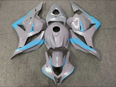 2009-2012 Nardo Gray and Light Blue Honda CBR600RR Fairings for Sale