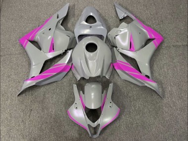 2009-2012 Nardo Gray and Pink Honda CBR600RR Fairings for Sale