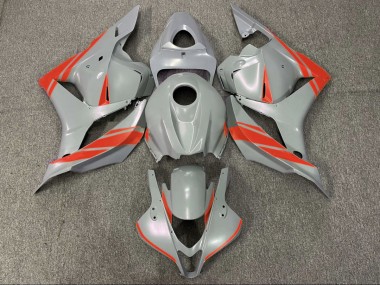 2009-2012 Nardo Gray and Red Honda CBR600RR Fairings for Sale