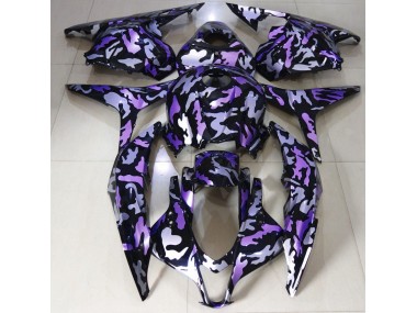 2009-2012 Purple Snow Camo Honda CBR600RR Fairings for Sale