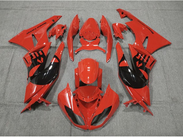 2009-2012 Red Punisher Kawasaki ZX6R Fairings for Sale 2009-2012 Red Punisher Kawasaki ZX6R Fairings for Sale