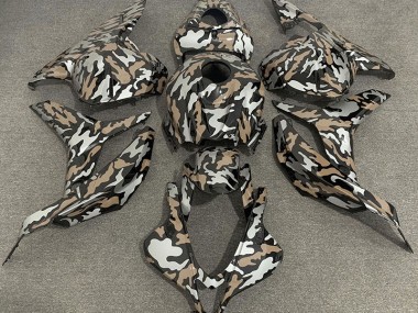 2009-2012 Tan and Silver Camo Honda CBR600RR Fairings for Sale